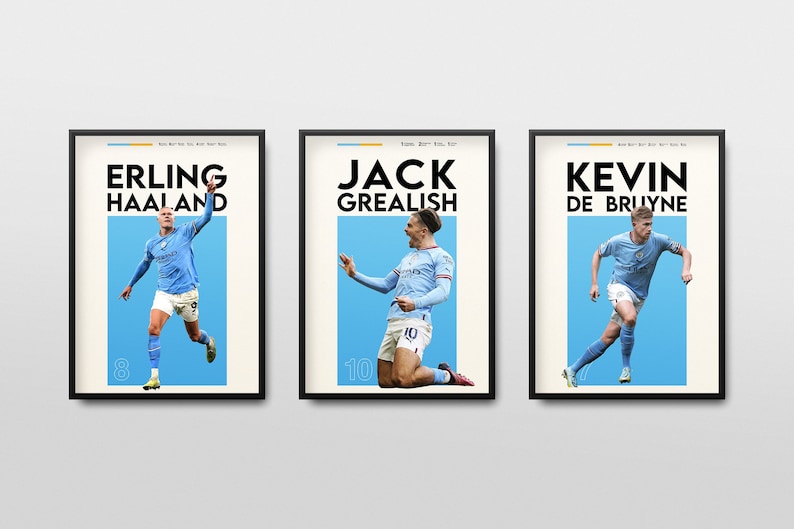 Man City Legends: Haaland, Grealish, De Bruyne