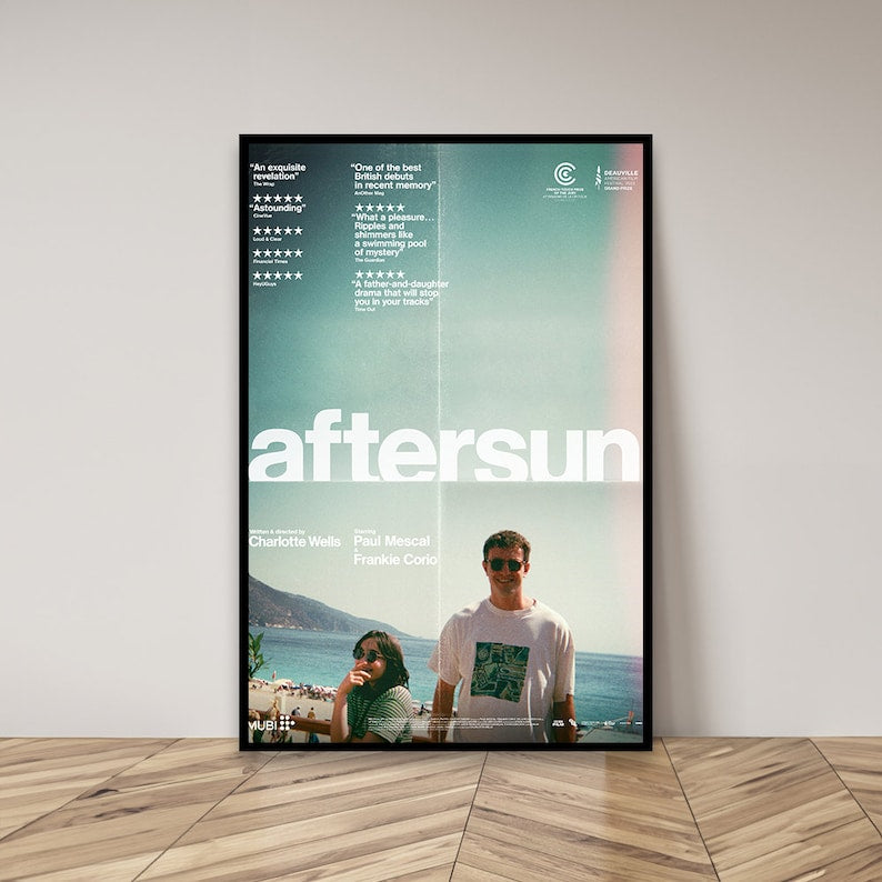 Aftersun Movie Poster: Art Print for Home Decor and Gift