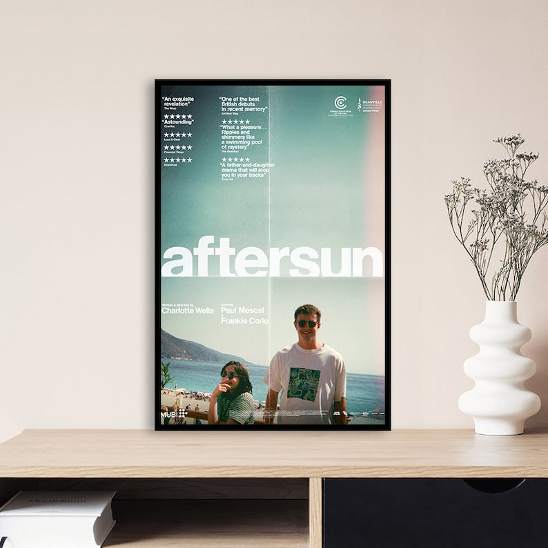 Aftersun Movie Poster: Art Print for Home Decor and Gift