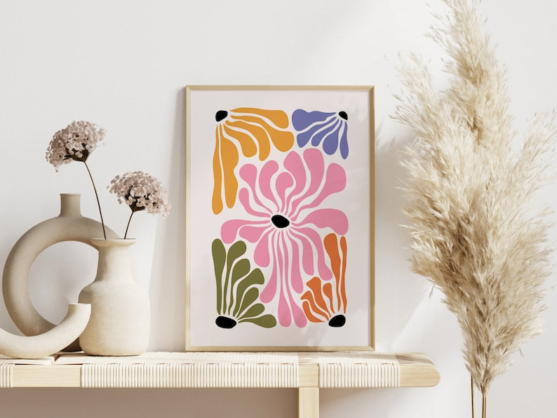 Vibrant Matisse Print Trio for Modern Decor