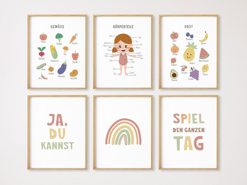 German Education Essentials: 30 Classroom-Ready Posters