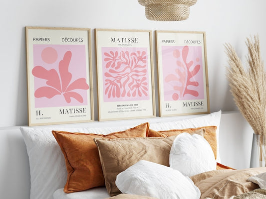 Matisse Wall Art Set: Vibrant Prints from the Master