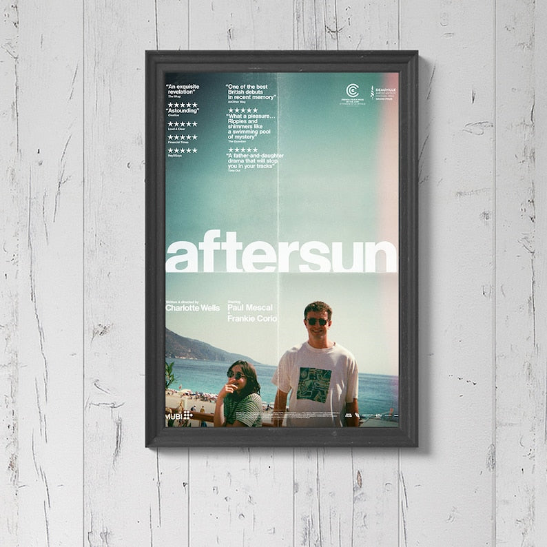 Aftersun Movie Poster: Art Print for Home Decor and Gift