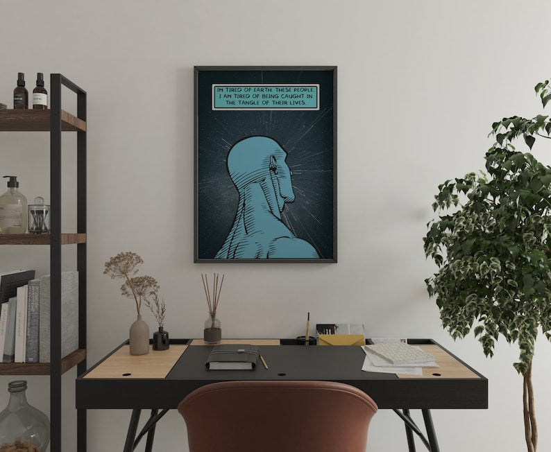 "Dr. Manhattan: Watchmen Poster"