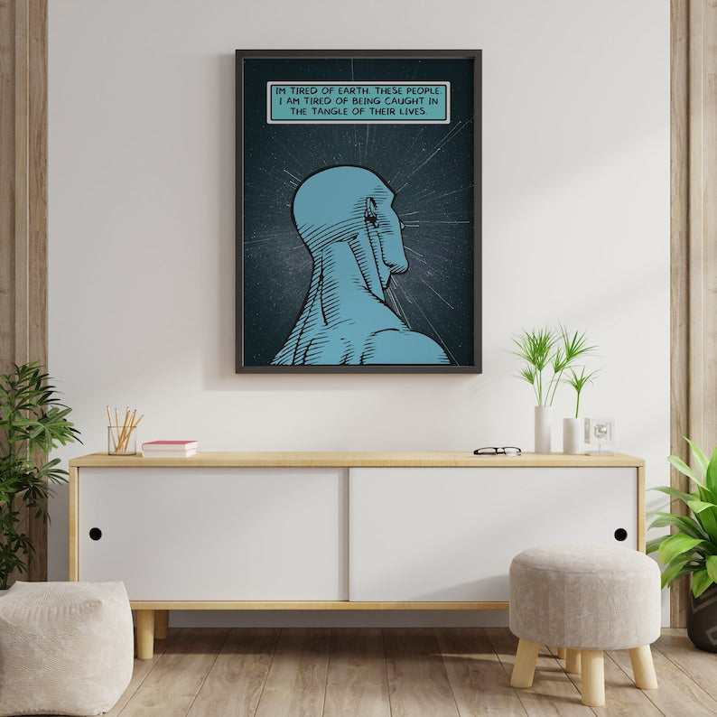 "Dr. Manhattan: Watchmen Poster"