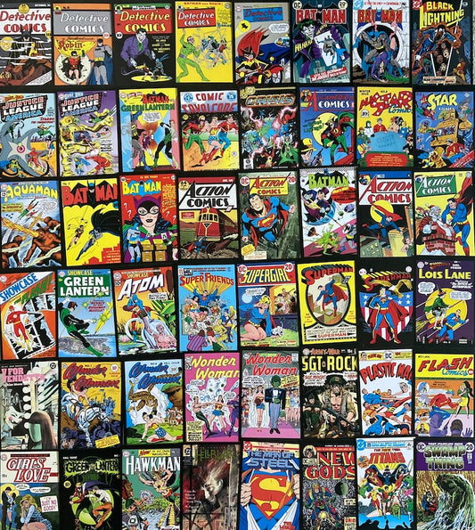 Vintage DC Comic Postcards LUCKY DIP