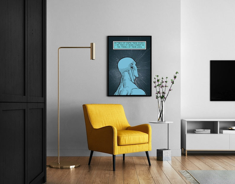 "Dr. Manhattan: Watchmen Poster"