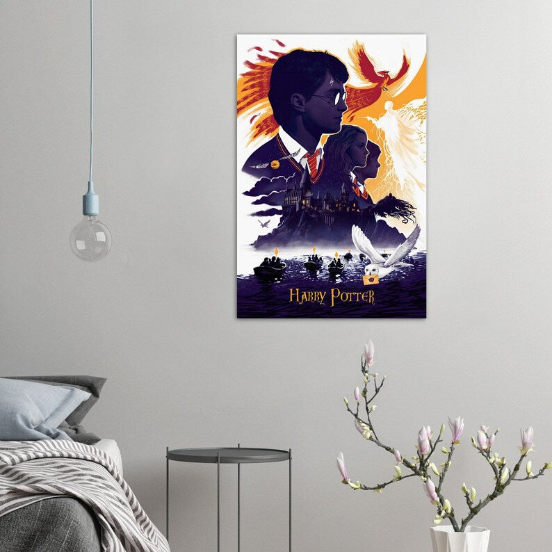 Enchanting Harry Potter Fan Art Poster: Inspired Wall Art