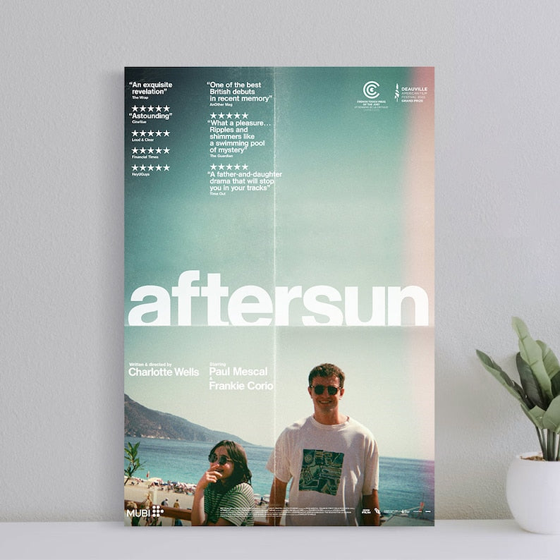 Aftersun Movie Poster: Art Print for Home Decor and Gift