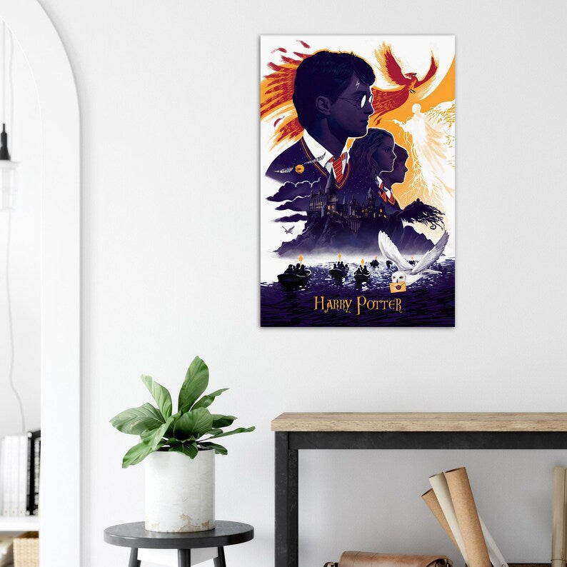 Enchanting Harry Potter Fan Art Poster: Inspired Wall Art