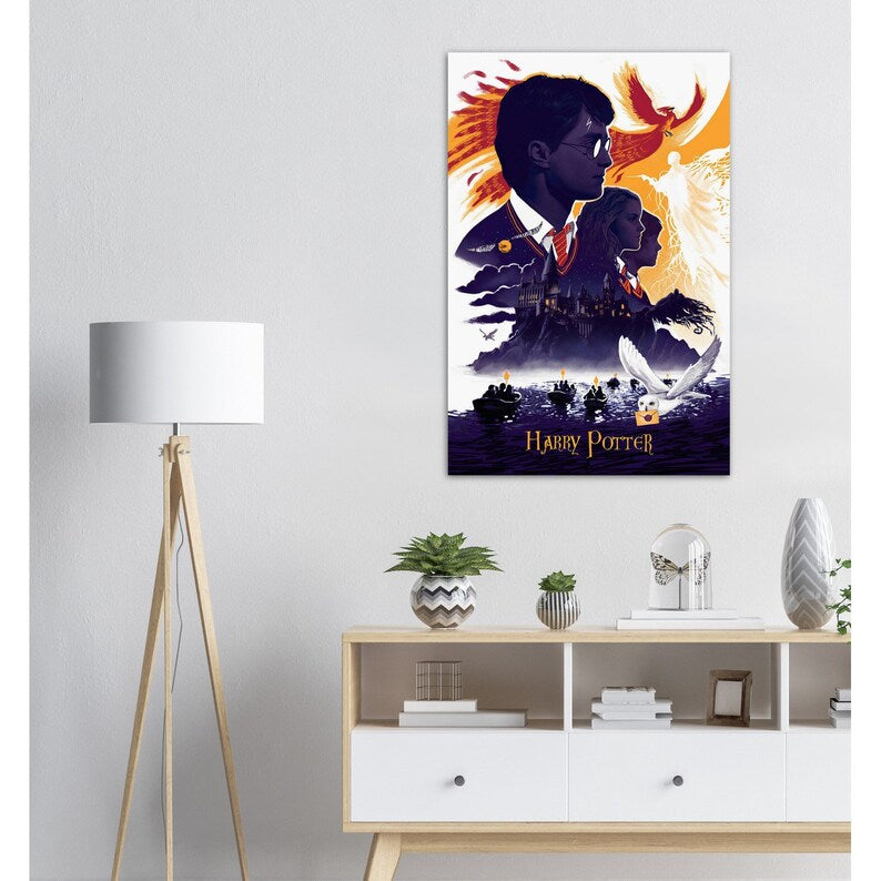 Enchanting Harry Potter Fan Art Poster: Inspired Wall Art