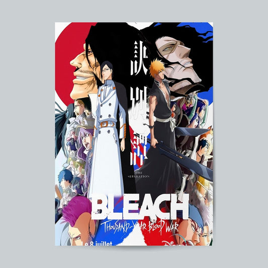 Bleach Anime Poster: HD Colors, Wall Art, Printed Gift