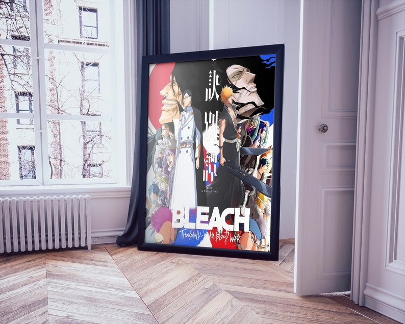 Bleach Anime Poster: HD Colors, Wall Art, Printed Gift