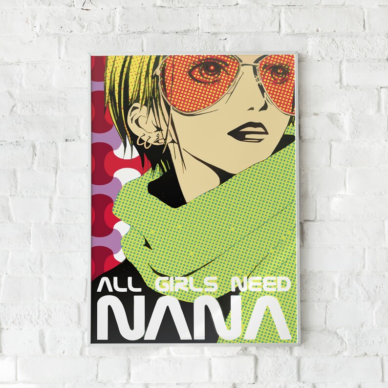 Nana Anime Poster Trio: Nana Komatsu and Nana Osaki Wall Art