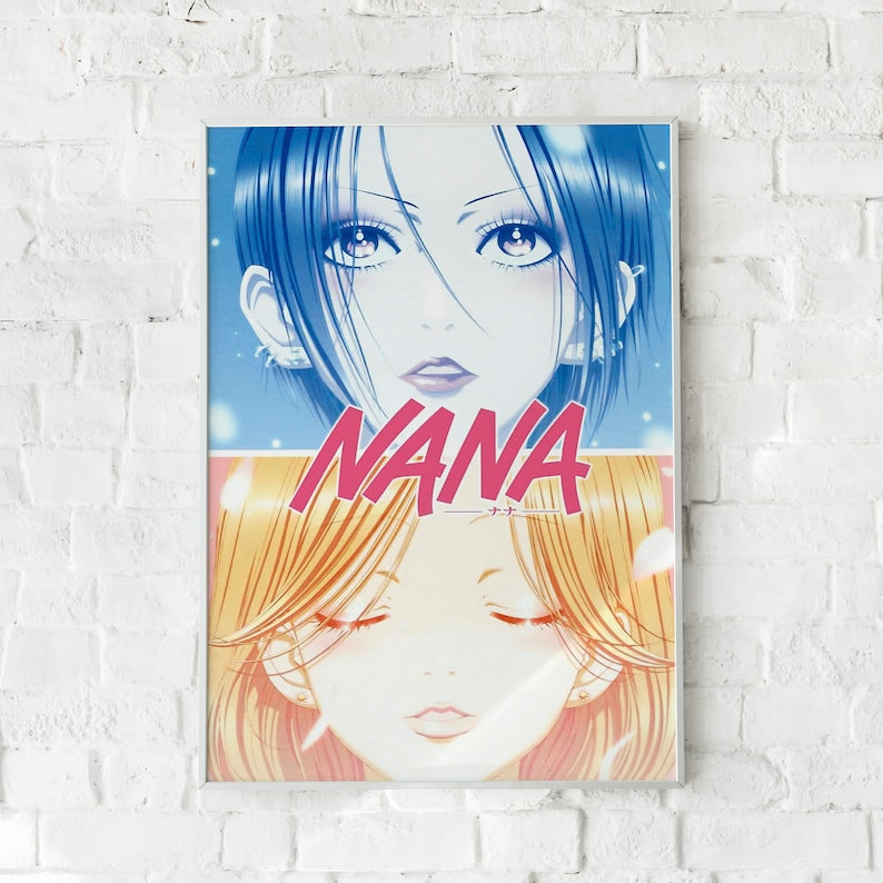 Nana Anime Poster Trio: Nana Komatsu and Nana Osaki Wall Art