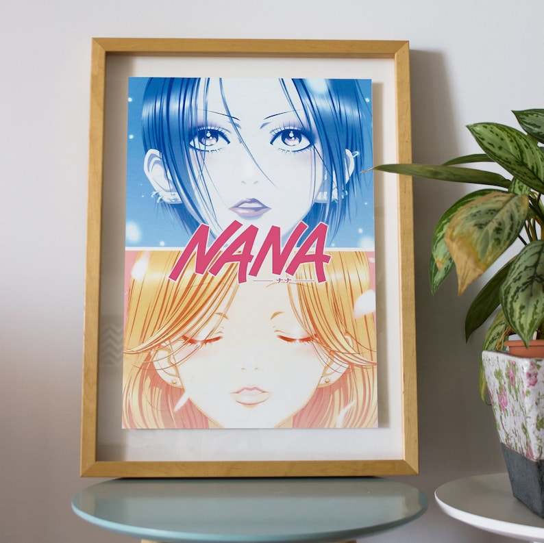 Nana Anime Poster Trio: Nana Komatsu and Nana Osaki Wall Art