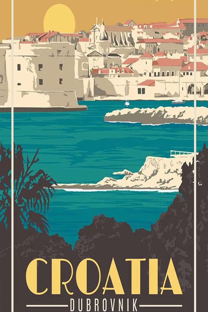 Vintage Wanderer's Delight: Retro Travel Art