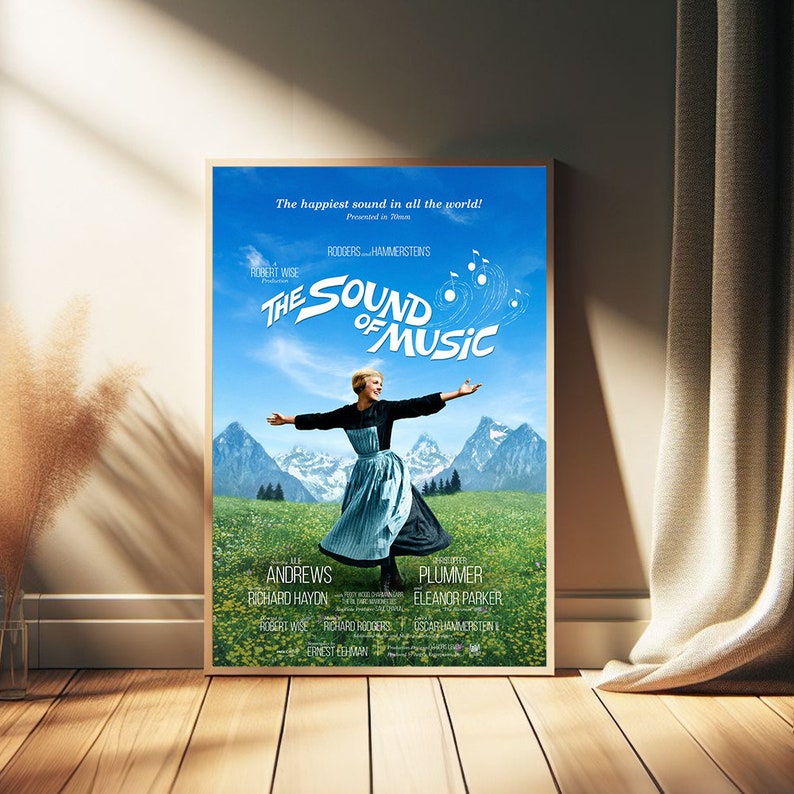 Sound of Music Themed Art, Decorative Poster for Home and Gifting