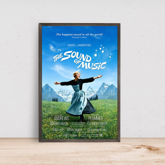 Sound of Music Themed Art, Decorative Poster for Home and Gifting