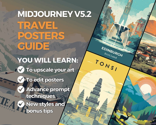 Midjourney Travel Posters: Your Gateway to Spectacular Wall Art