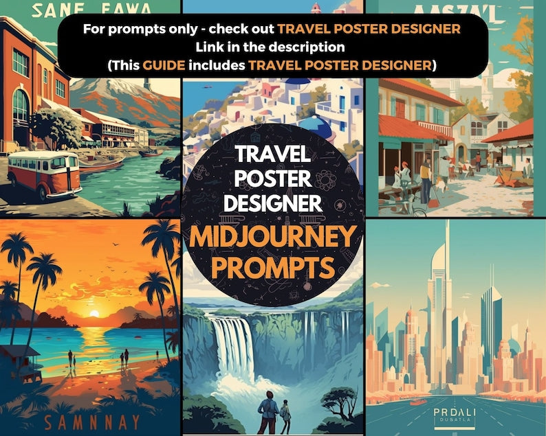 Midjourney Travel Posters: Your Gateway to Spectacular Wall Art