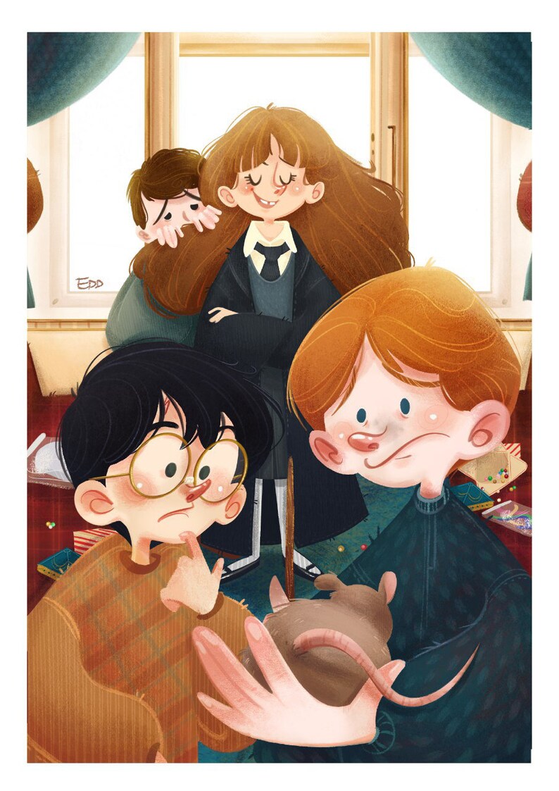 Harry Potter Wall Decor: Magical Poster for Bedside and Bedroom