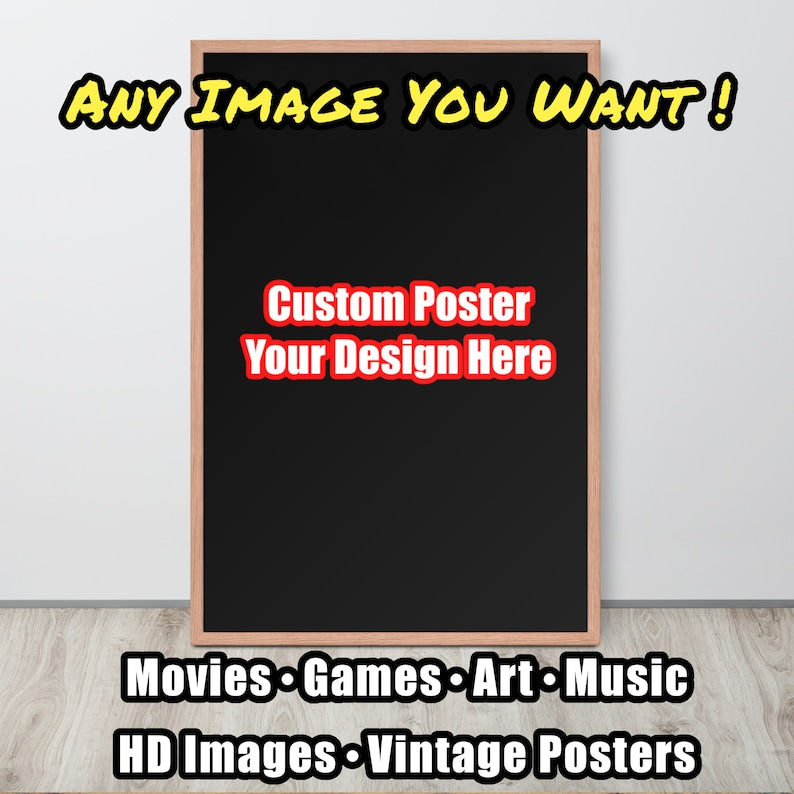 Personalized Prints: Custom Posters for Your Unique Style