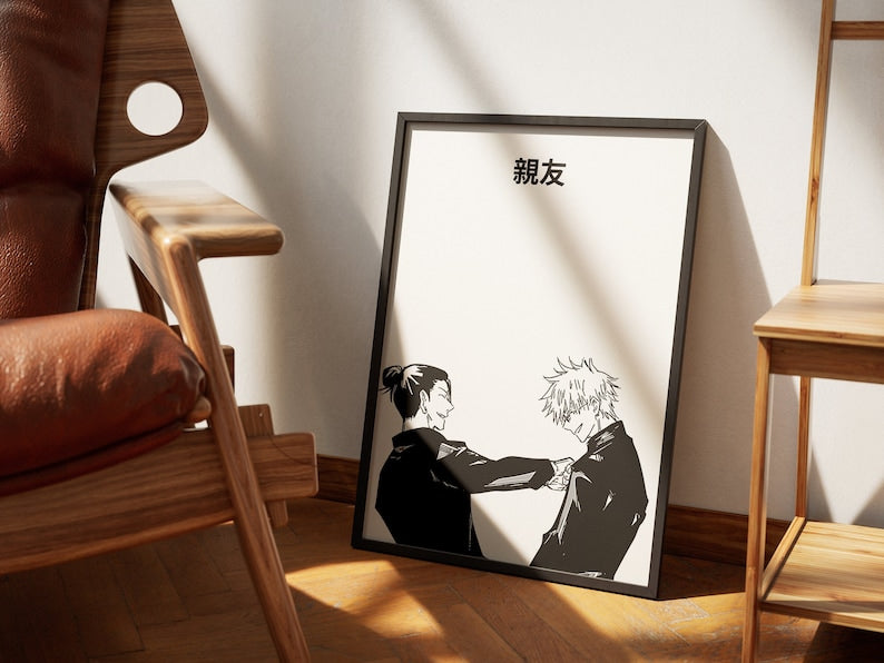 Jujutsu Kaisen Gojo Satoru Anime Manga Wall Art Poster