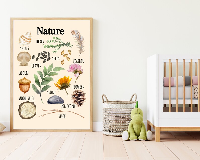 Nature-Inspired Poster for Playful Learning