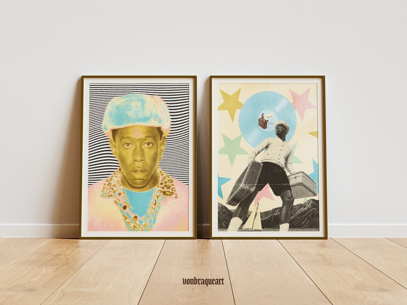 Tyler, The Creator Poster Trio: "Call Me If You Get Lost" Wall Decor