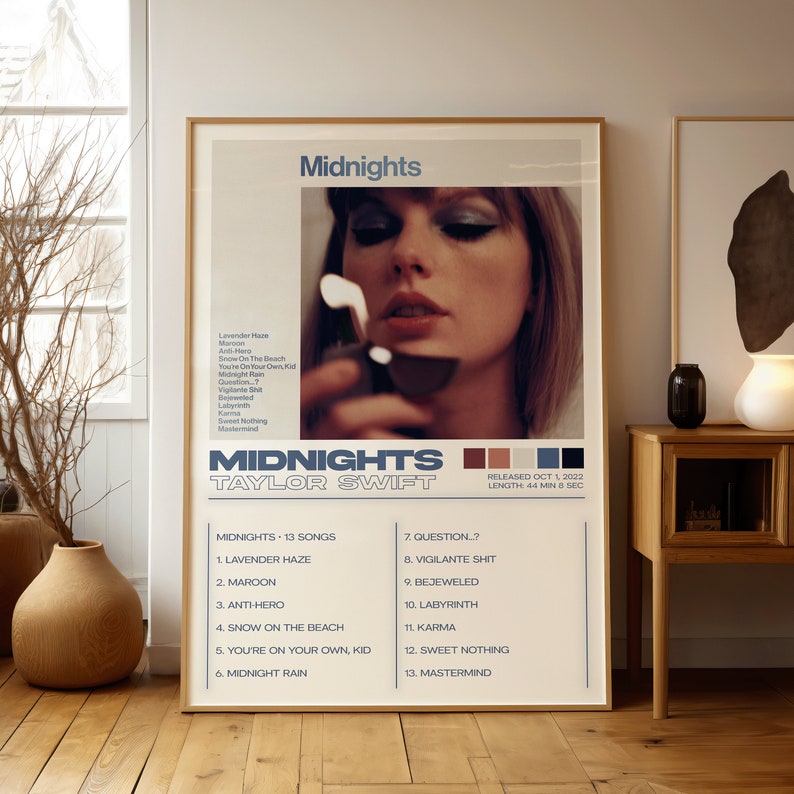 Taylor Swift 3-Pack Poster Set: Album Art Wall Art