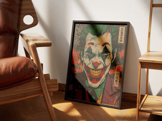 Exclusive DC Comic's Joker Digital Art Print